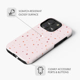 Pink Terrazzo - Tough Phone Case (MagSafe)