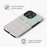 Green Mini Dots - Tough Phone Case (MagSafe)