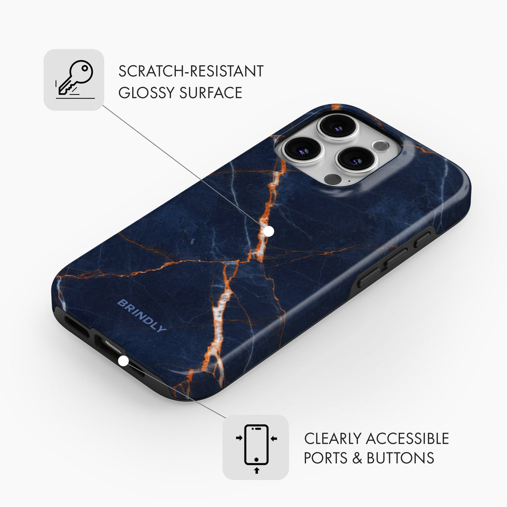 Blue Ember - MagSafe Tough Phone Case