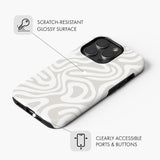 Organic Lines - Tough Phone Case