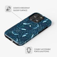 Dancing Whales - Tough Phone Case