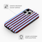 Hampton Stripe - Tough Phone Case