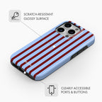 Hampton Stripe - Tough Phone Case