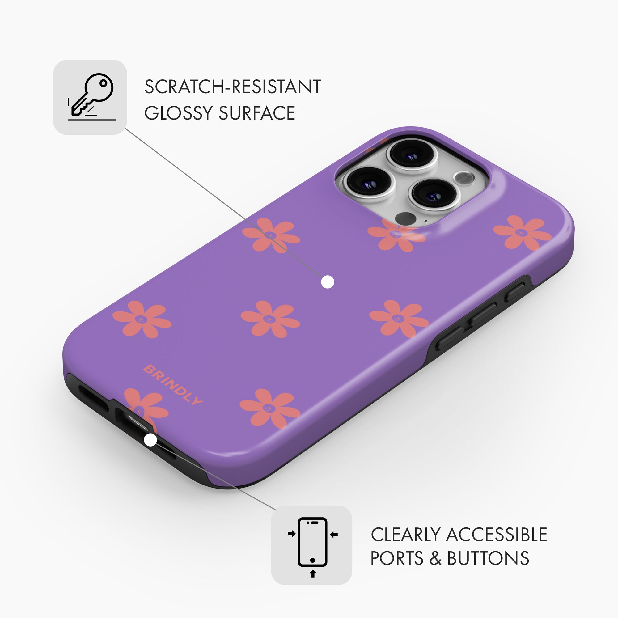 Flower Power - Tough Phone Case