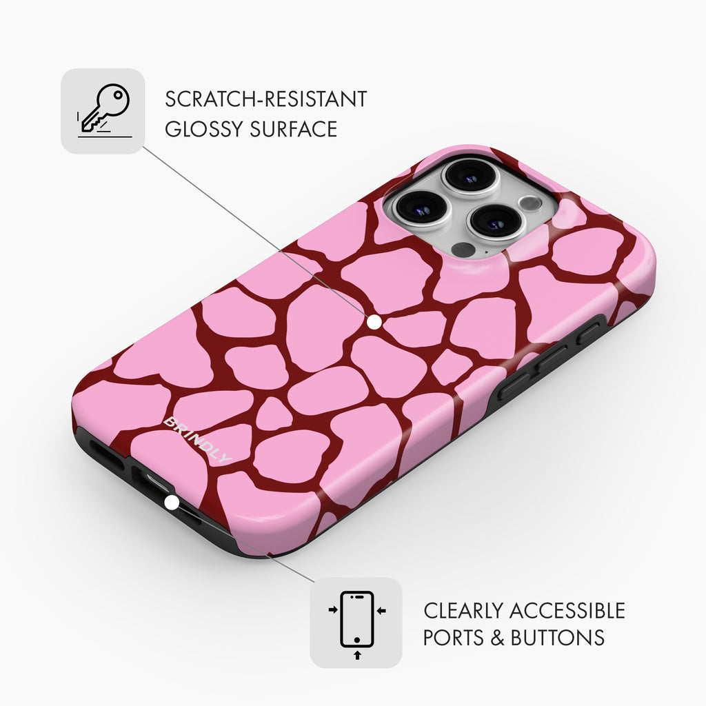 Giraffe Crush - Tough Phone Case