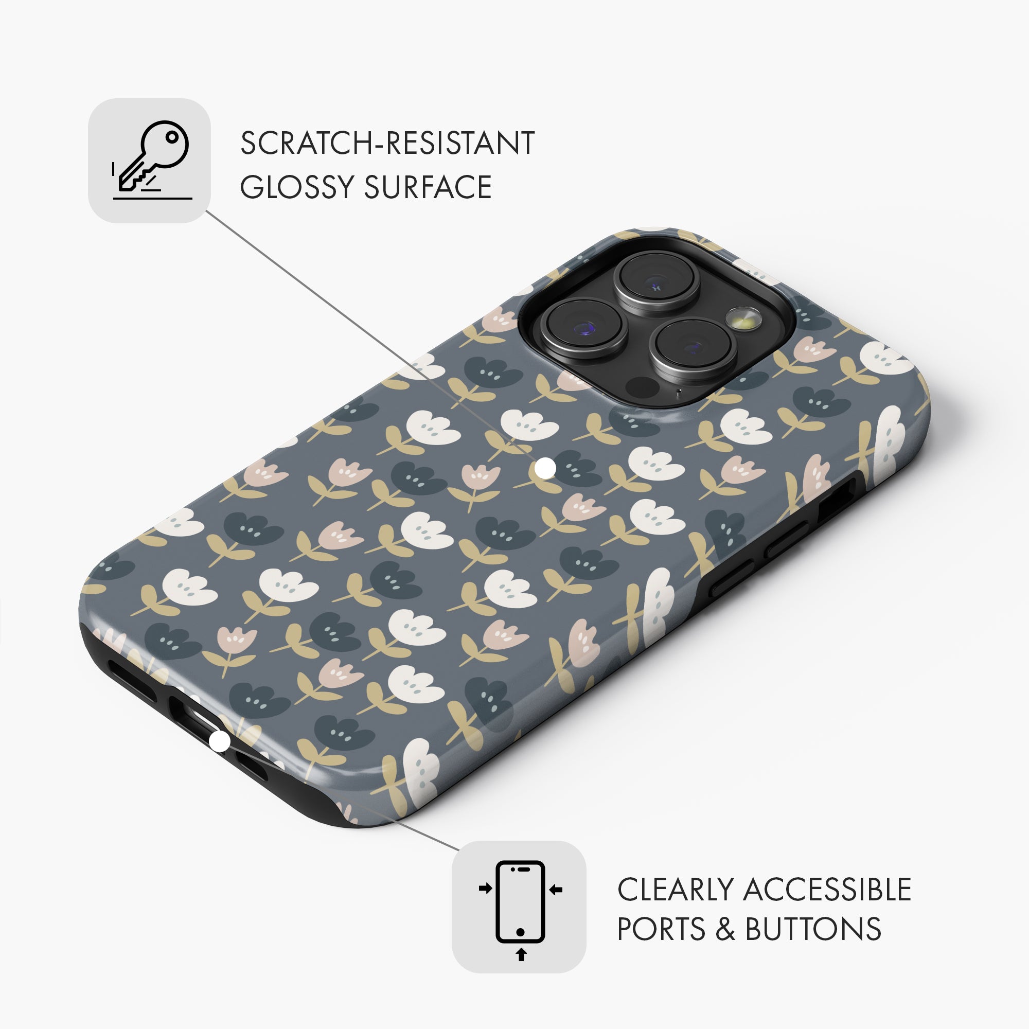 Cute Flowers - Tough Phone Case (MagSafe)