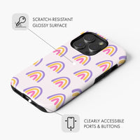 Purple Rainbows - Tough Phone Case (MagSafe)