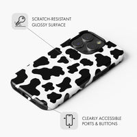 Classic Cow Print - Tough Phone Case