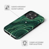 Malachite - Tough Phone Case (MagSafe)