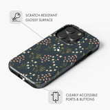 Midnight Flora - Tough Phone Case (MagSafe)