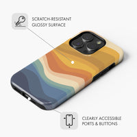 Retro Sunset - Tough Phone Case (MagSafe)