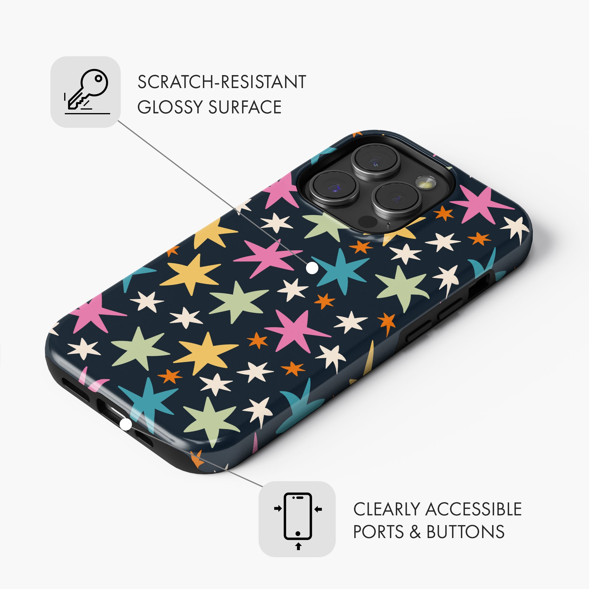 Cute Stars - Tough Phone Case (MagSafe)