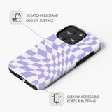 Purple Disco - Tough Phone Case (MagSafe)