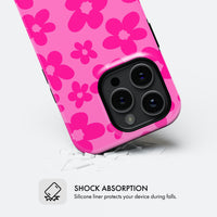 Pop Pink Daisy - Tough Phone Case (MagSafe)