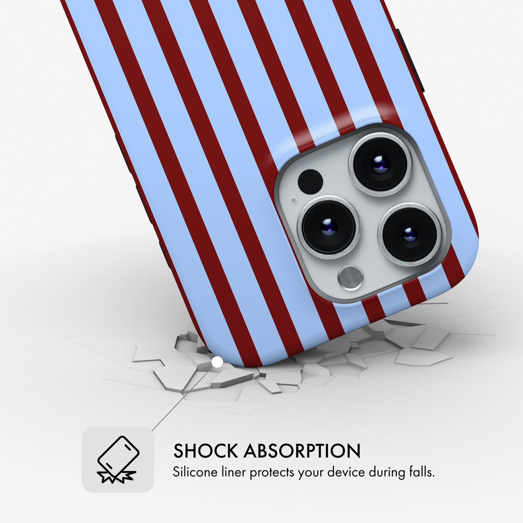 Hampton Stripe - Tough Phone Case
