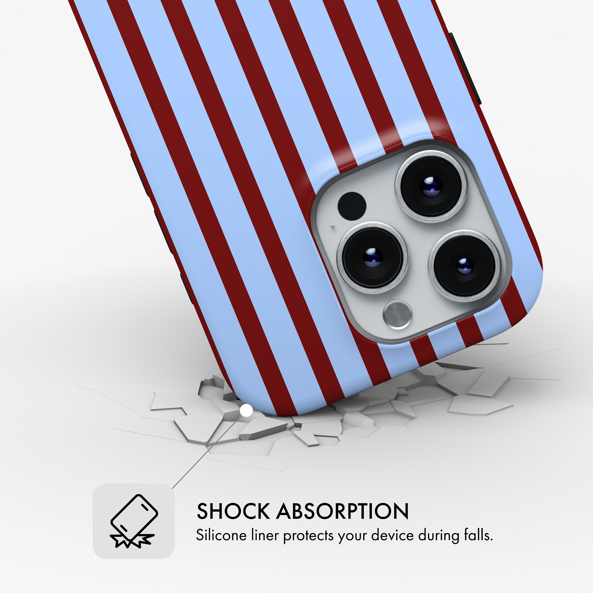 Hampton Stripe - Tough Phone Case
