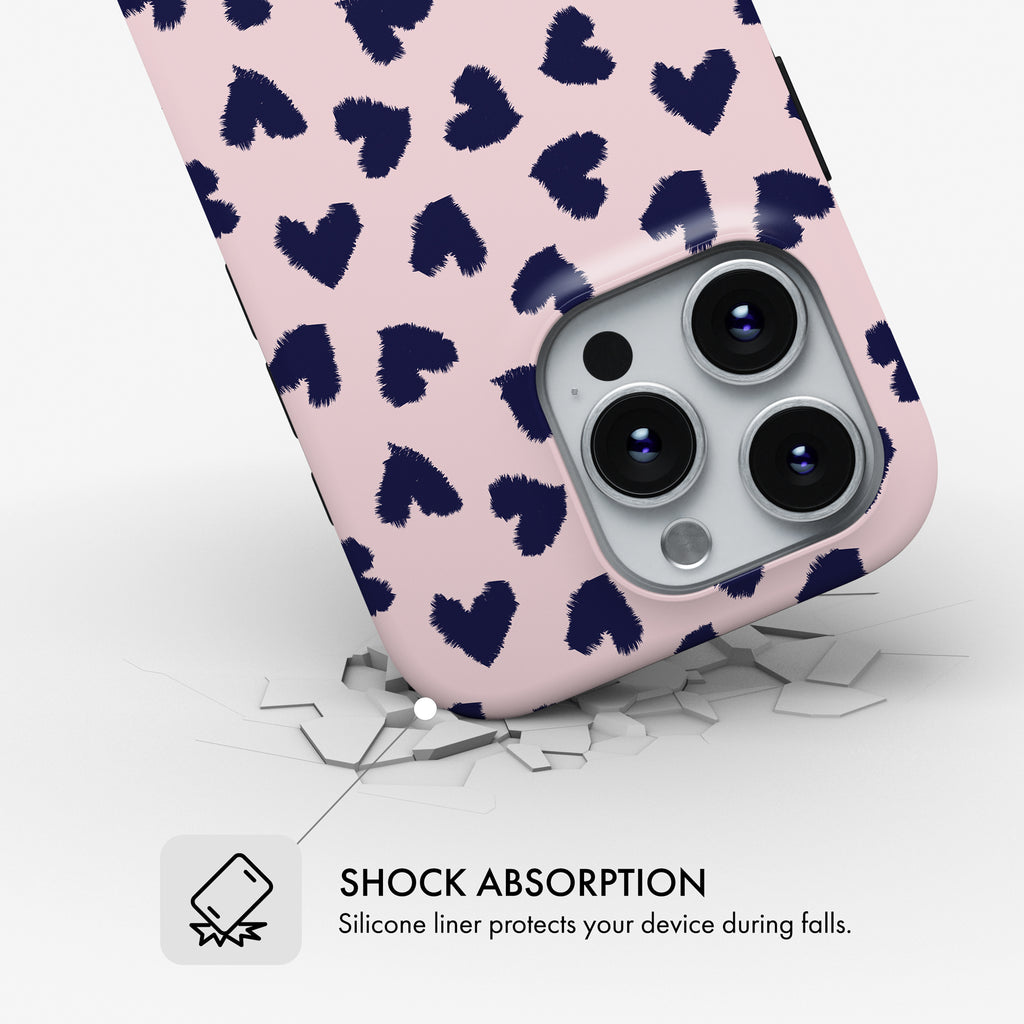 Blueberry Hearts - MagSafe Tough Phone Case