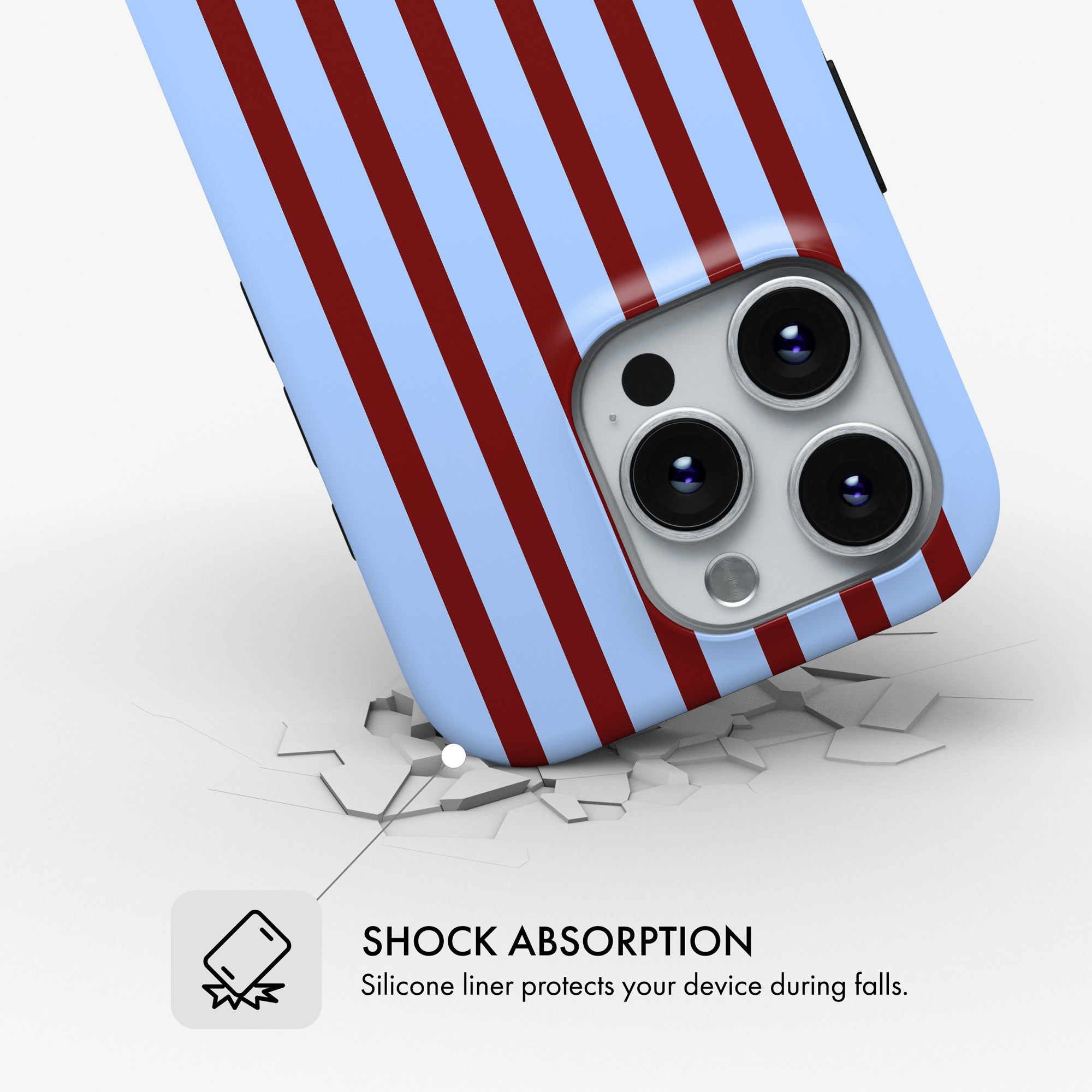 Hampton Stripe - Tough Phone Case