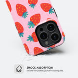 Strawberries - Tough Phone Case (MagSafe)