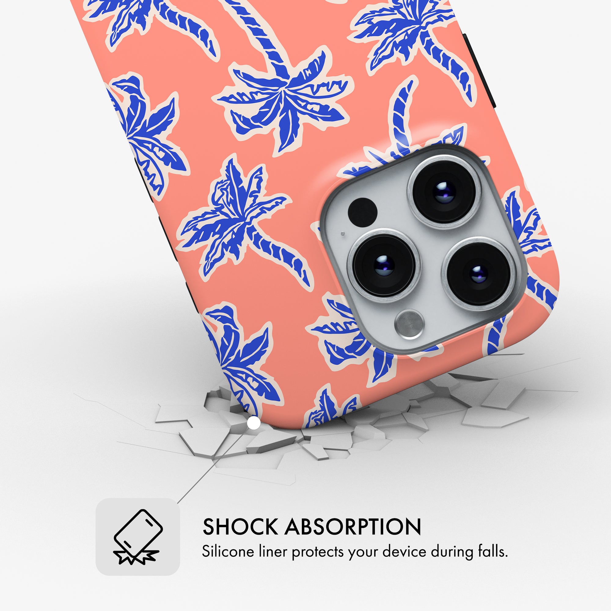 Coral Palms - Tough Phone Case