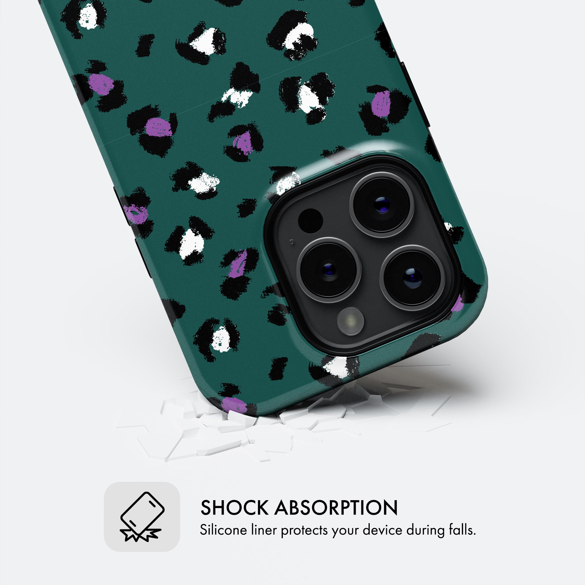 Green Leopard - Tough Phone Case