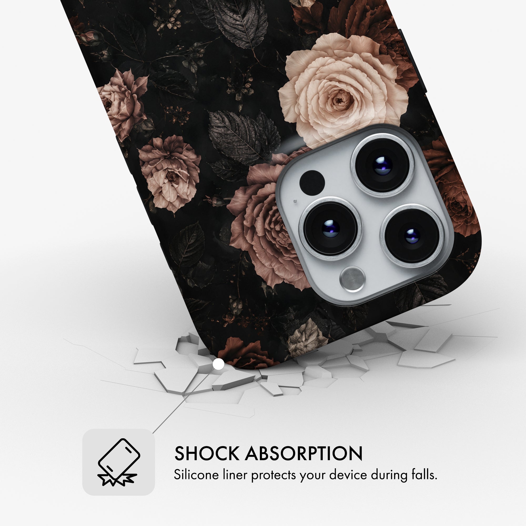 Midnight Bloom - Tough Phone Case