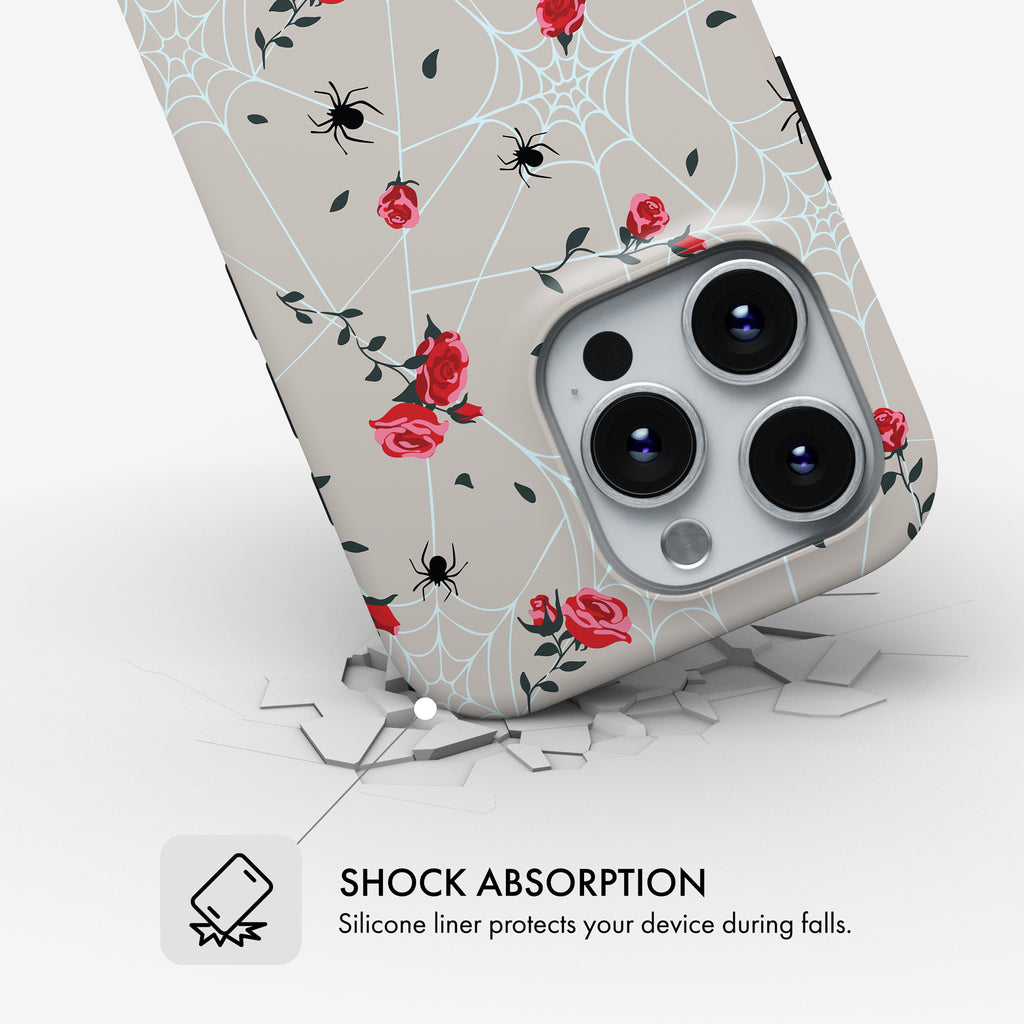 Web of Roses - Tough Phone Case