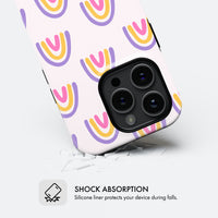 Purple Rainbows - Tough Phone Case (MagSafe)