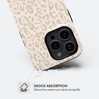 Beige Leopard - Tough Phone Case (MagSafe)