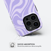 Purple Wave - Tough Phone Case