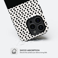 Black Polka Dot - Tough Phone Case (MagSafe)