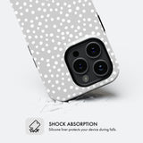 Pebble Polka Dot - Tough Phone Case (MagSafe)