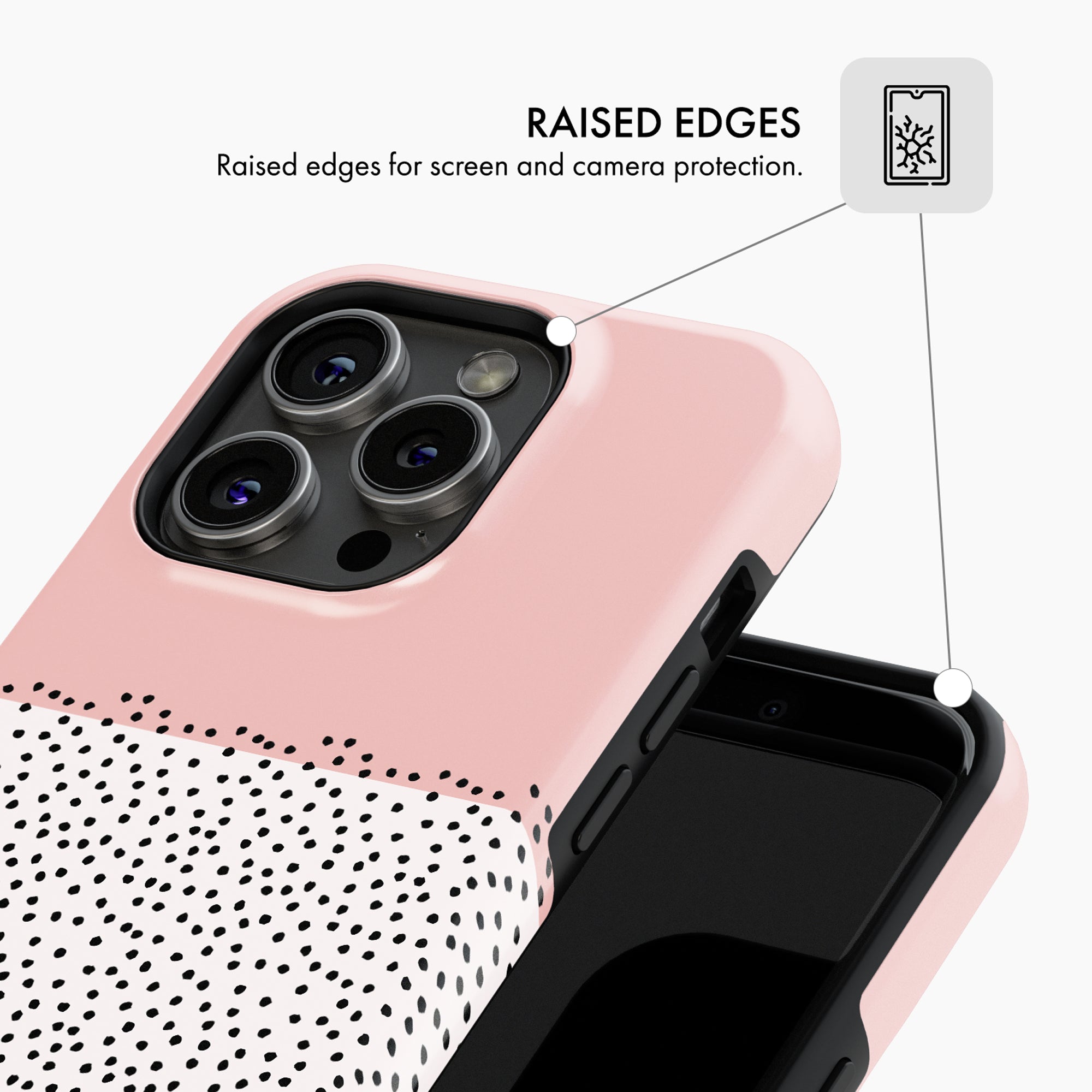 Blush Pink Mini Dots - Tough Phone Case (MagSafe)