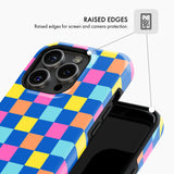 Bright Checkers - Tough Phone Case (MagSafe)