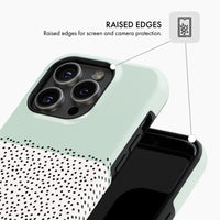 Green Mini Dots - Tough Phone Case