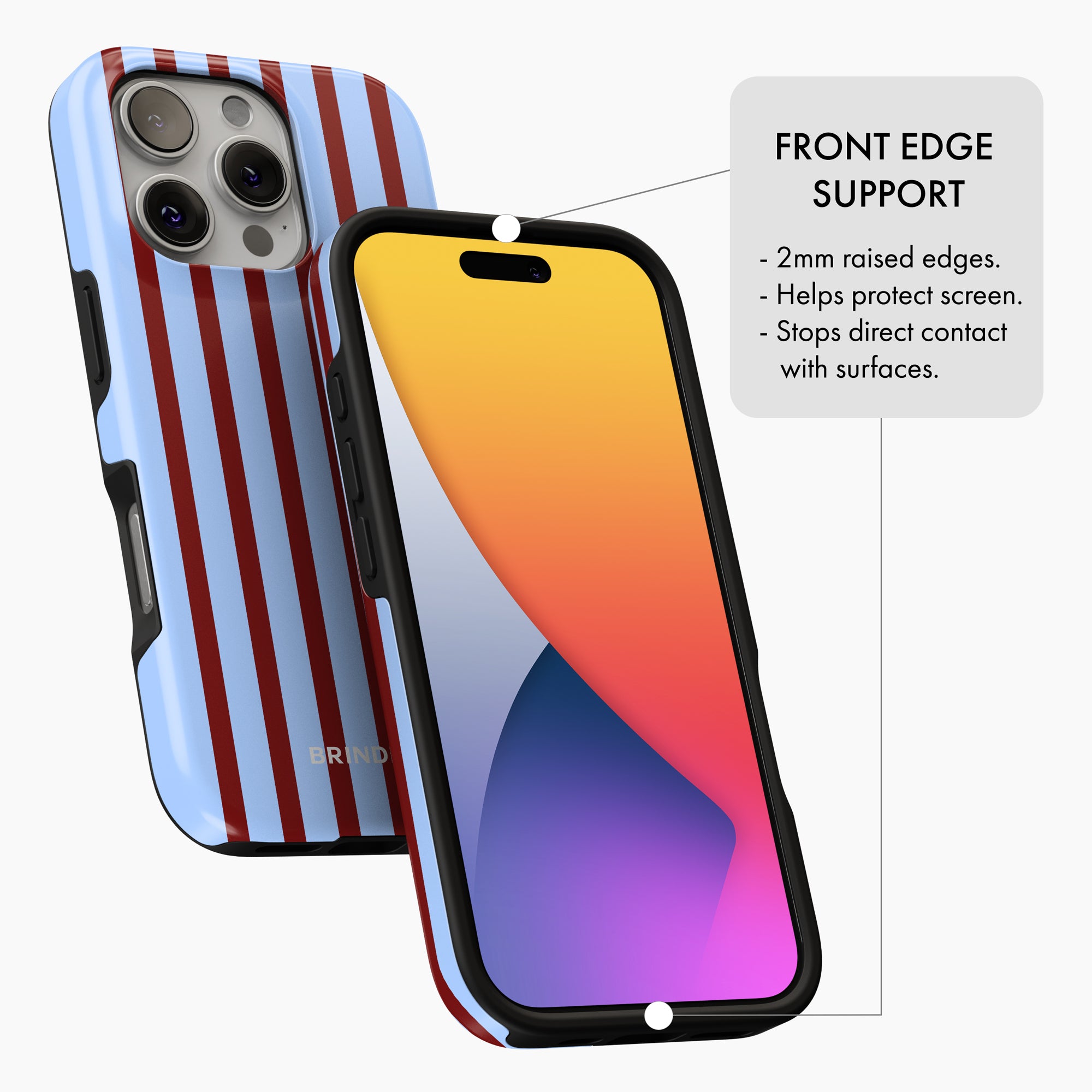 Hampton Stripe - Tough Phone Case