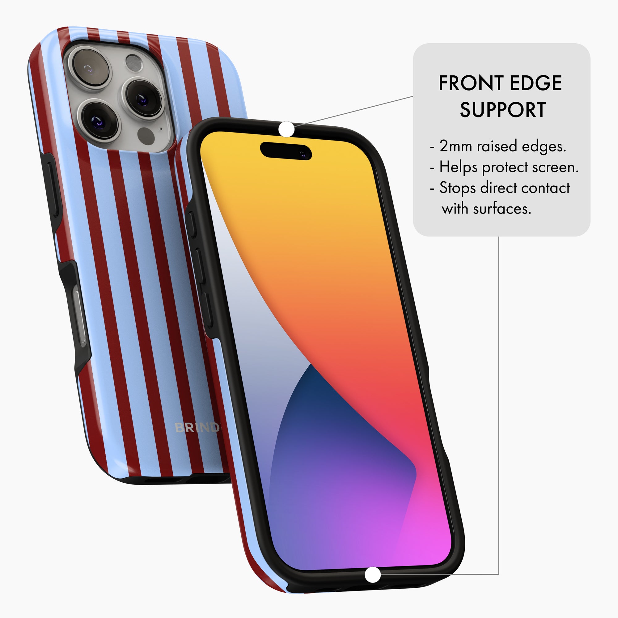 Hampton Stripe - Tough Phone Case
