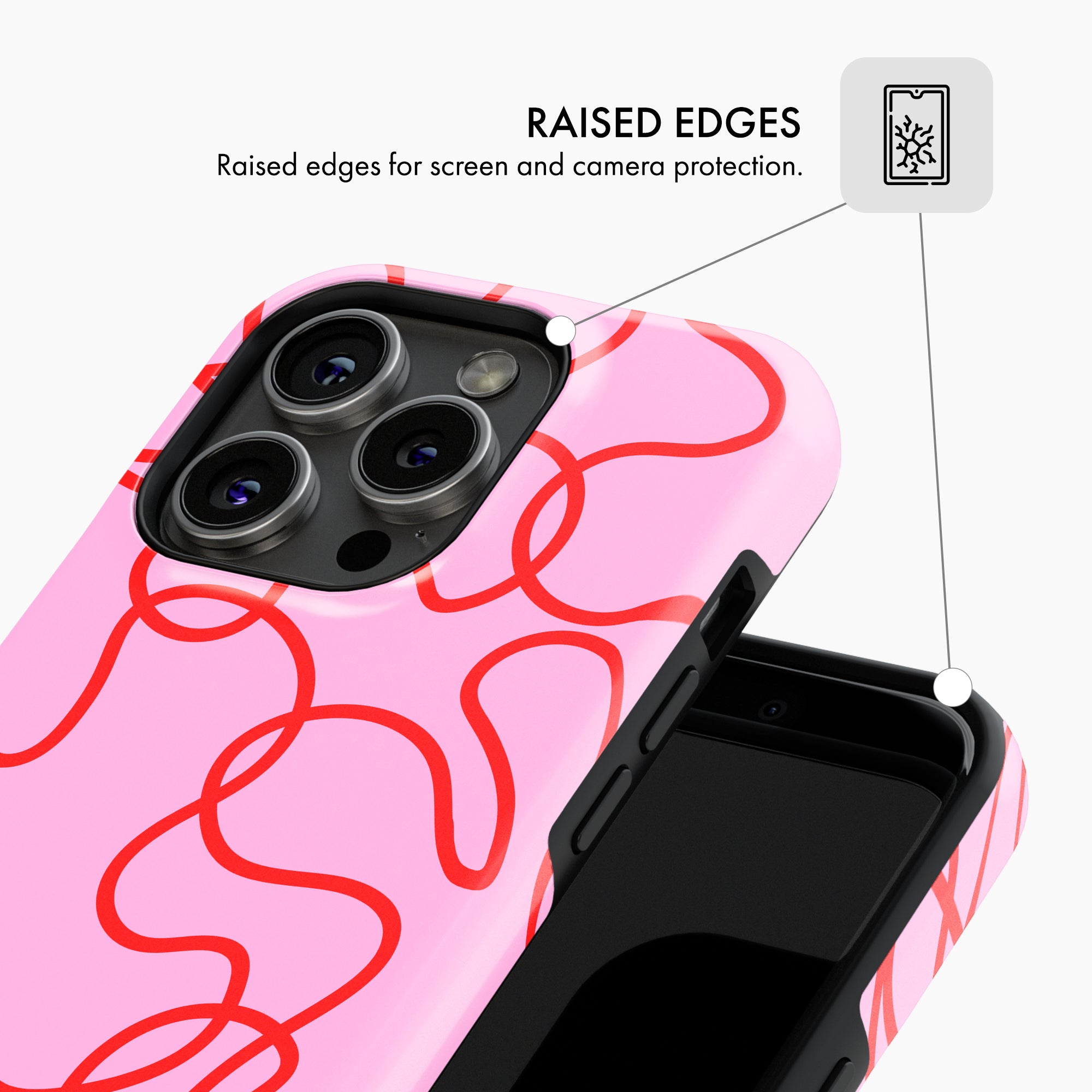 Squiggle - Tough Phone Case