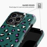 Green Leopard - Tough Phone Case (MagSafe)