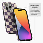 Crescent Check - Tough Phone Case