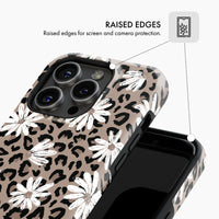 Leopard Daisy - Tough Phone Case