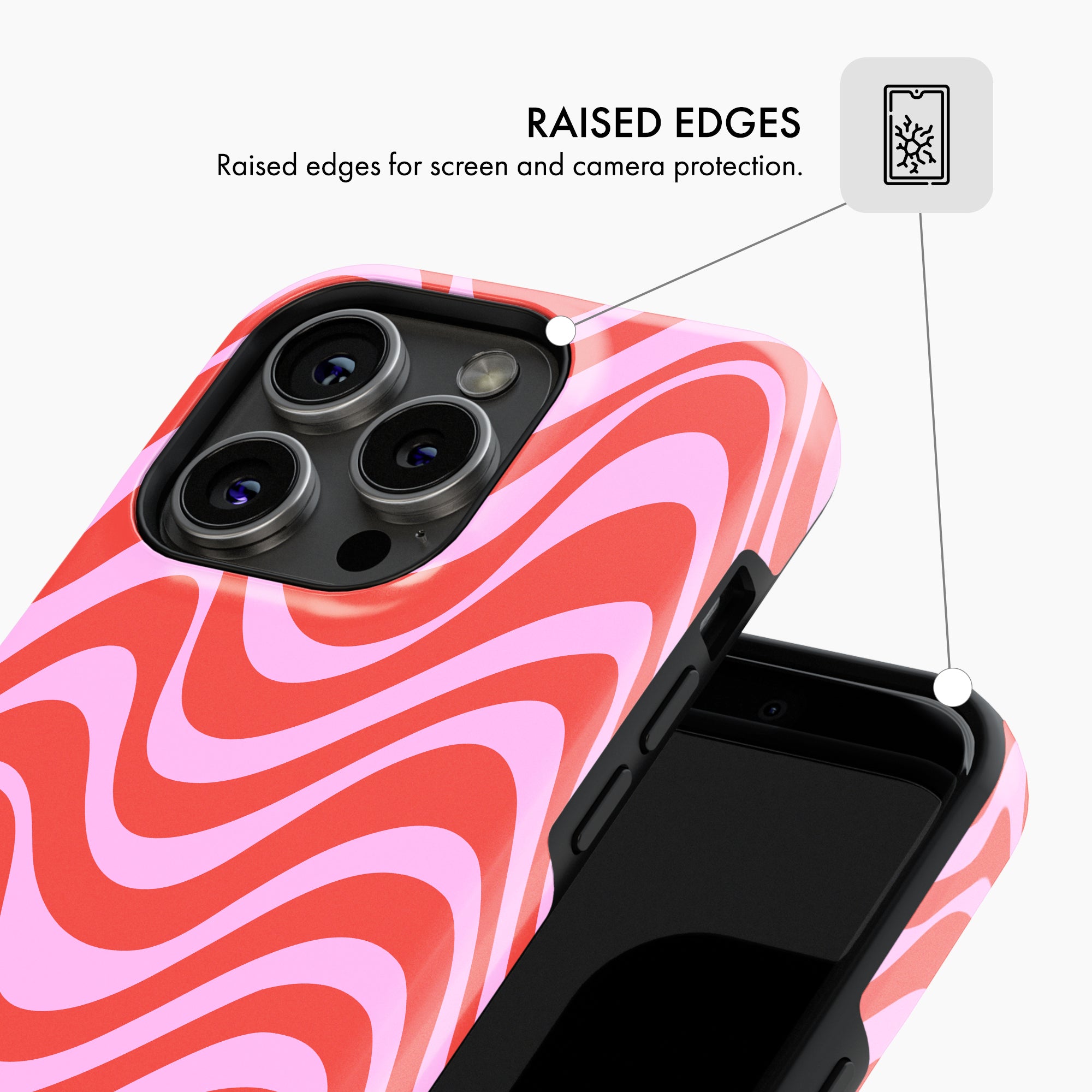 Strawberry Wave - Tough Phone Case