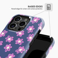 Pink Flowers - Tough Phone Case (MagSafe)