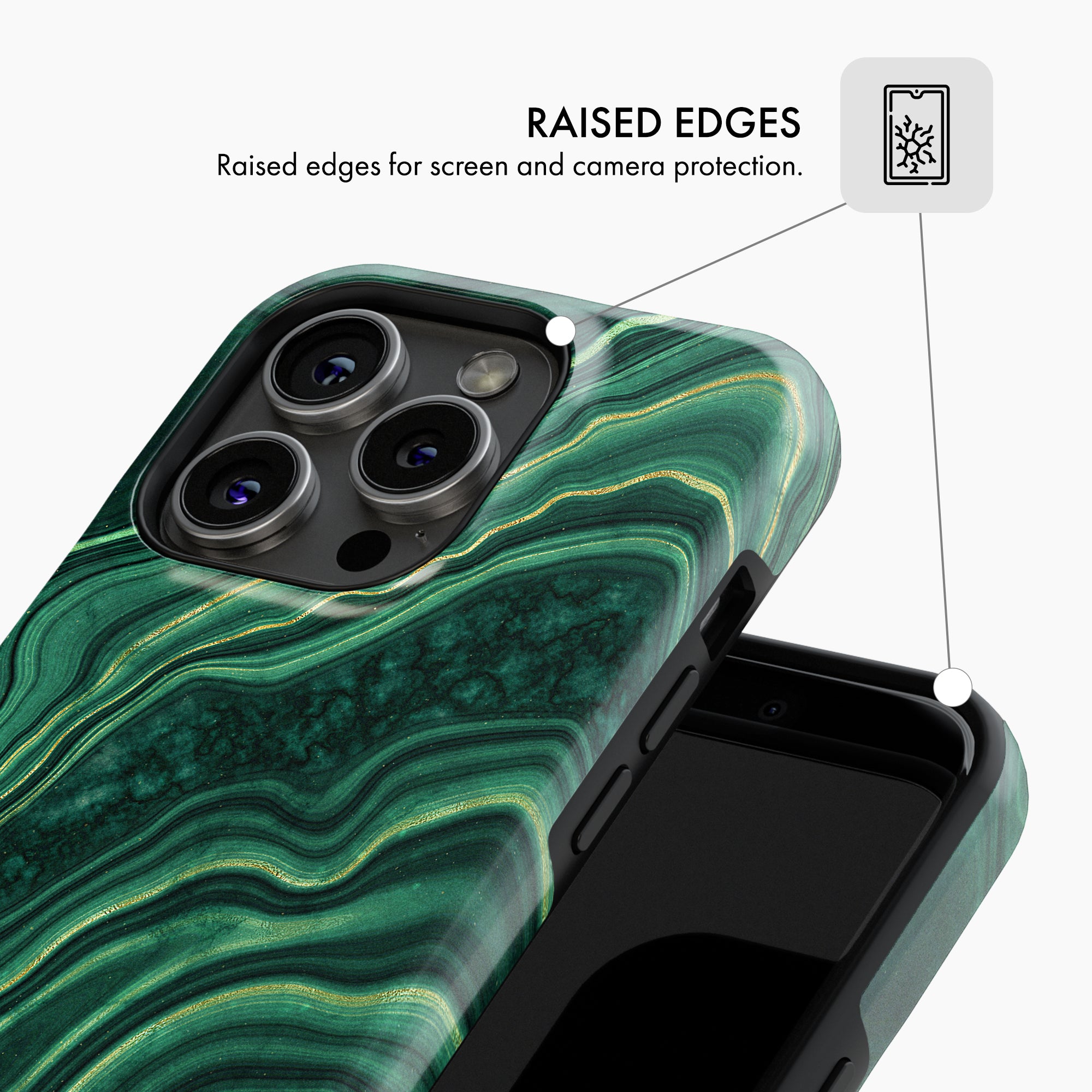 Malachite - Tough Phone Case