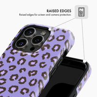 Purple Leopard - Tough Phone Case (MagSafe)