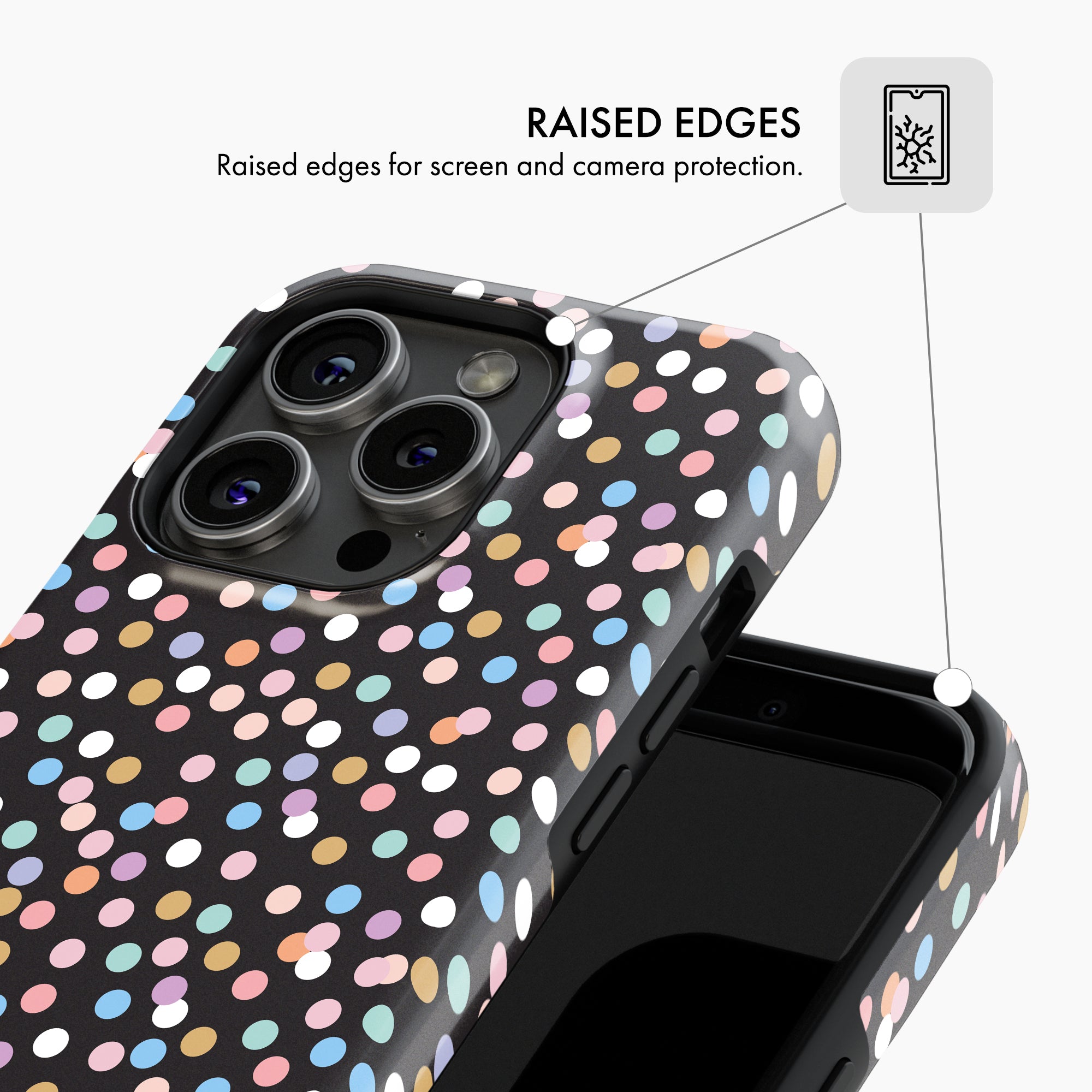 Confetti Polka Dot - Tough Phone Case