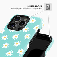 Teal Daisy - Tough Phone Case