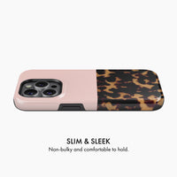 Pink Tortoise Shell - Tough Phone Case (MagSafe)