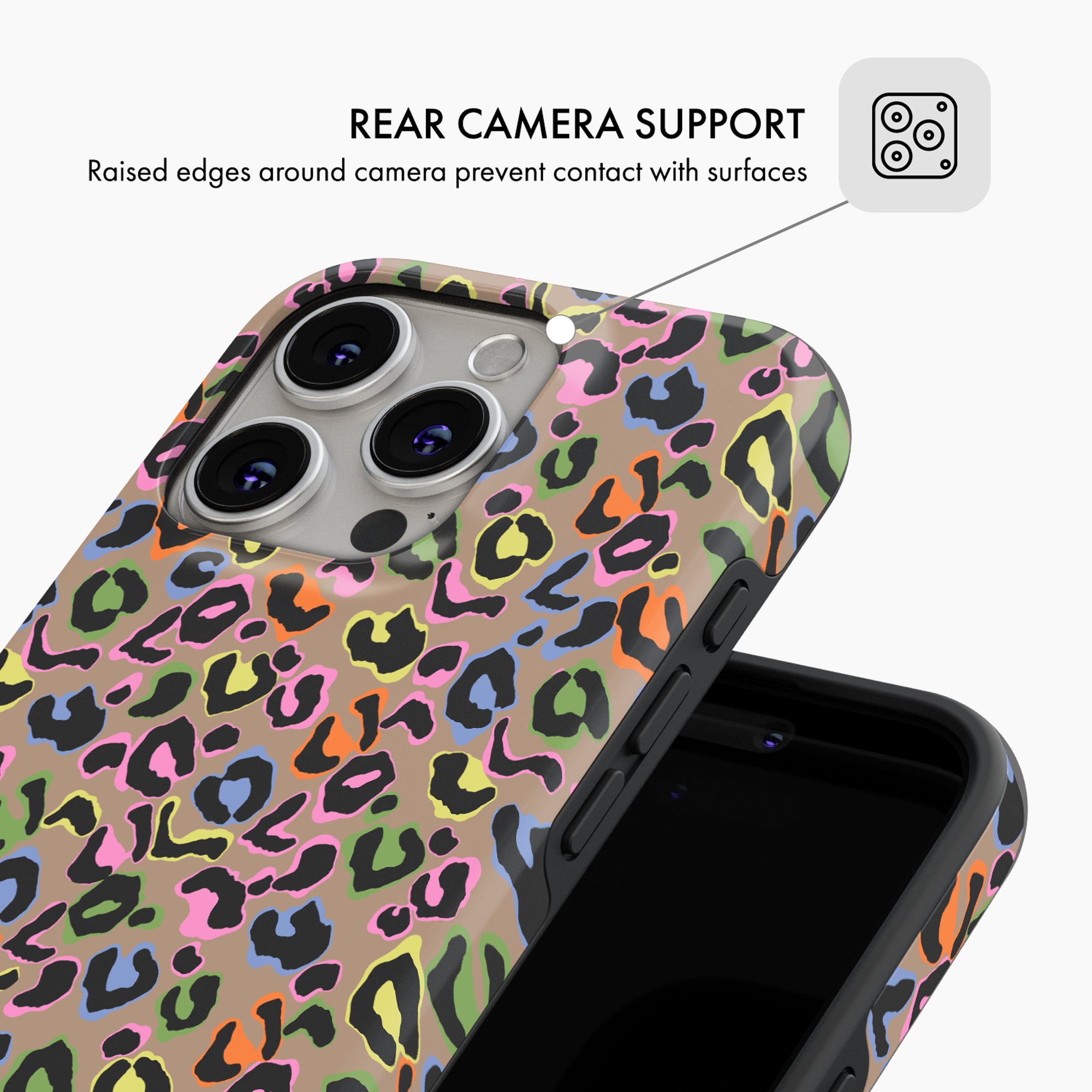 Confetti Leopard - Tough Phone Case