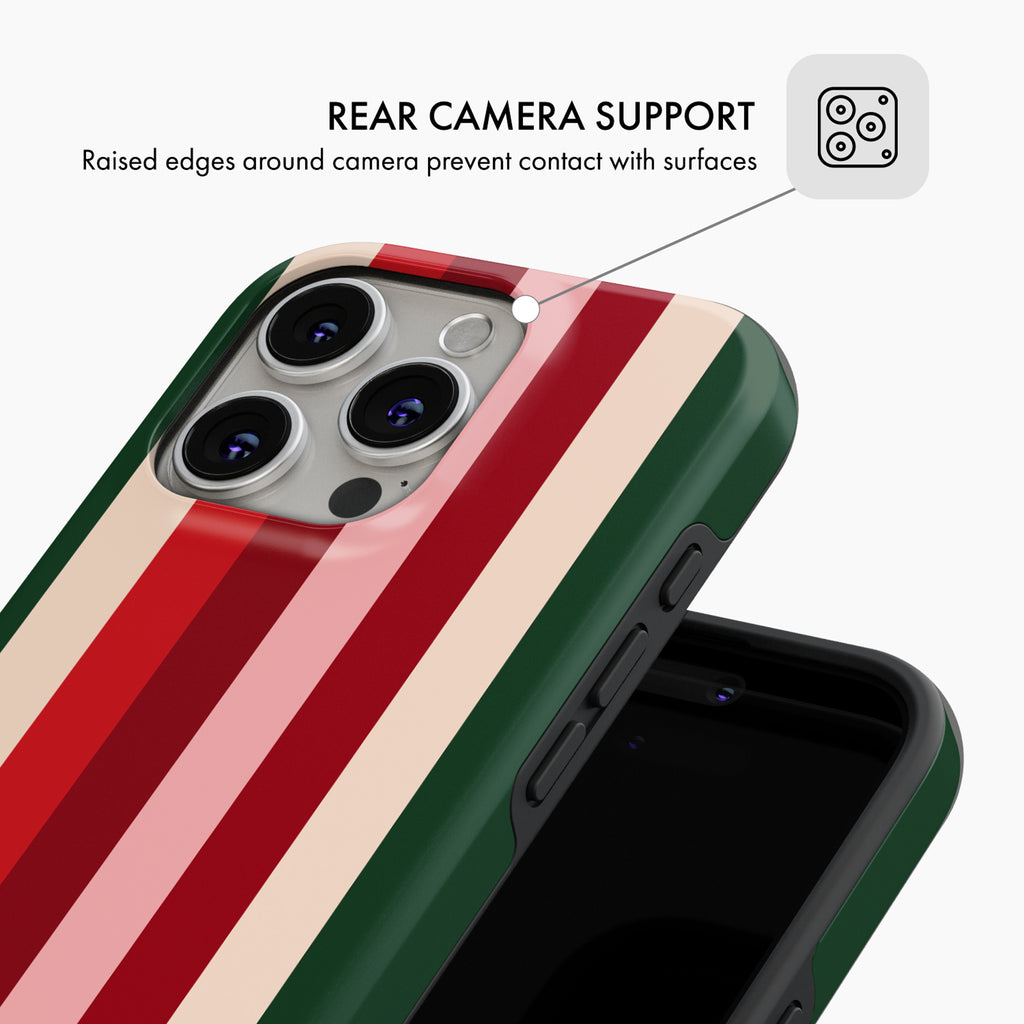 Santa Stripe - Tough Phone Case